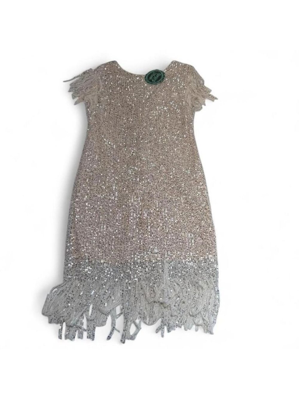 Sterling Kreek Night Life Sequined Bodycon Midi Dress Women Medium Glam Festival